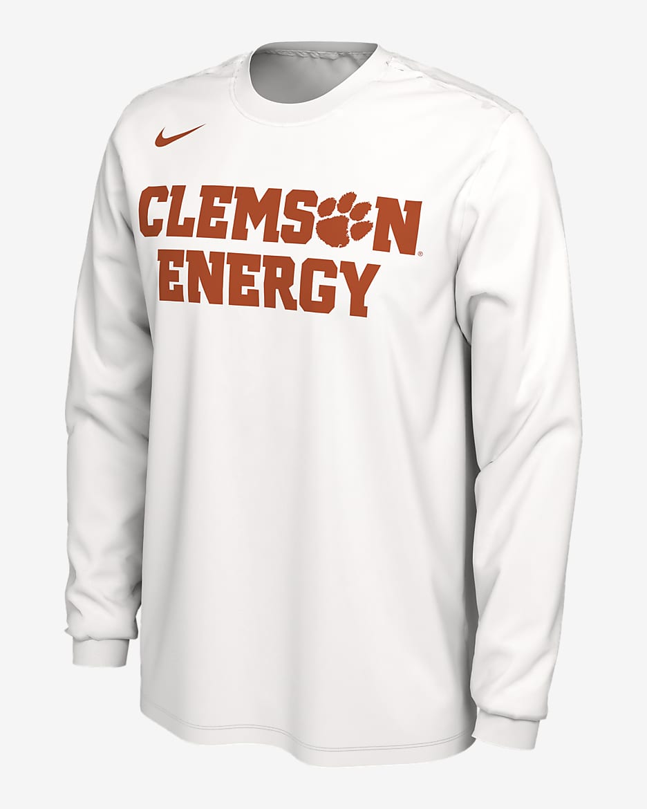 Clemson Men s Nike College Long Sleeve T Shirt. Nike